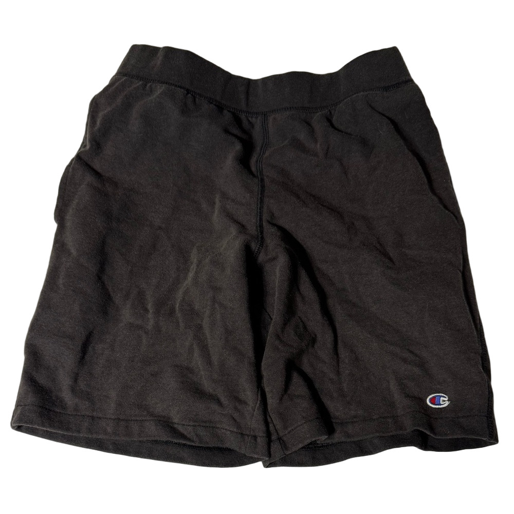 Champion Dark Gray Athletic Sporty Activewear Sweats Track Shorts Youth XL 14/16
